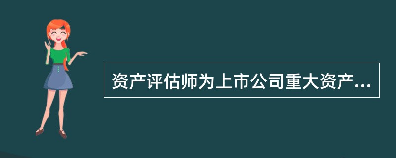 资产评估师为上市公司重大资产重组出具评估报告时，下列说法正确的有（　　）。<br />Ⅰ．资产评估师应关注相关审计报告的审计意见，当审计意见为否定意见或无法表示意见时，注册资产评估师应当在