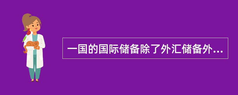 一国的国际储备除了外汇储备外，还包括(　　)。<br />Ⅰ．黄金储备<br />Ⅱ．在国际货币基金组织的储备头寸<br />Ⅲ．特别提款权<br />