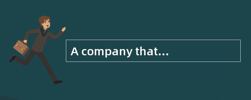 A company that prepares its financial statements in accordance with International Financial Reportin