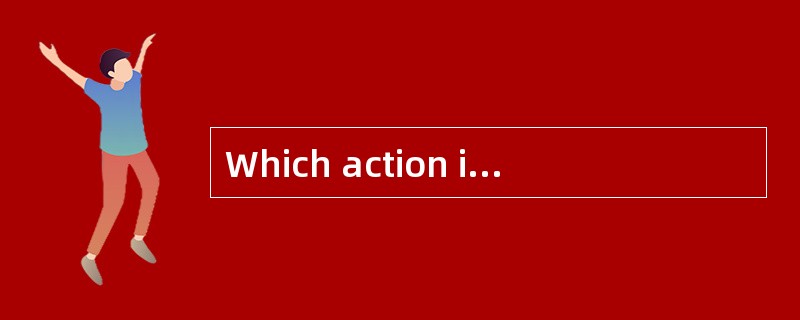 Which action is most likely considered a secondary source of liquidity? Which action is most likely considered a secondary source of liquidity?