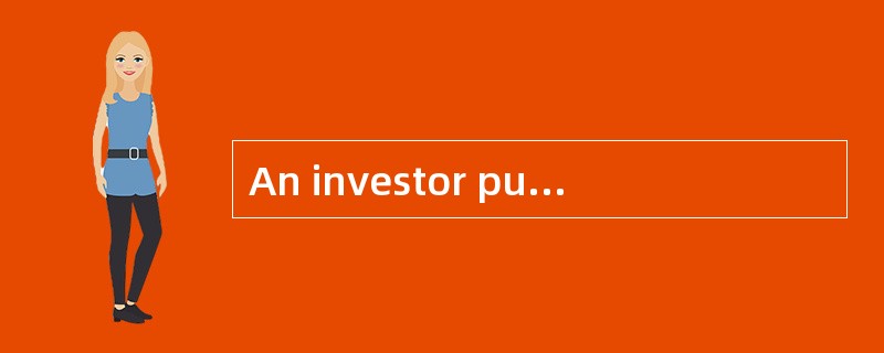 An investor purchases a stock for $40 per share and simultaneously sells a call option on the stock