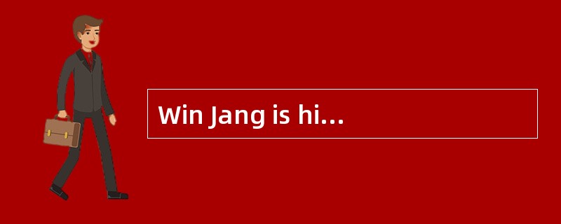 Win Jang is his firm's research director, and one of his regular duties is to distribute a mont