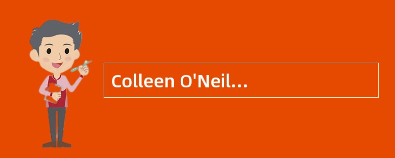 Colleen O'Neil, CFA, manages a private investment fund with a balanced global investment mandat