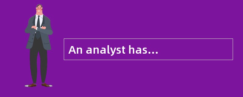 An analyst has tested LIFO and FIFO inventory method's impact to a company's ratio and gat