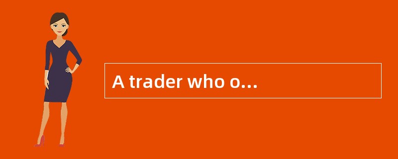 A trader who owns shares of a stock currently trading at $100 per share places a "GTC, stop $90