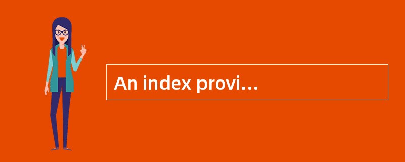 An index provider has created a new investable index that tracks the hedge fund industry. Any fund t