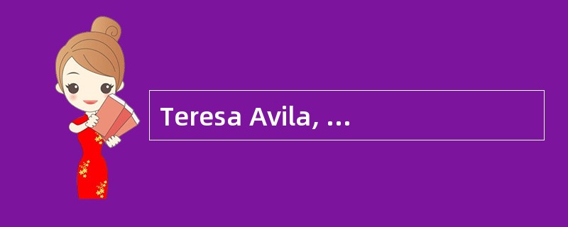 Teresa Avila, CFA is a micro cap investment analyst at a hedge fund. The fund requires Avila to hold