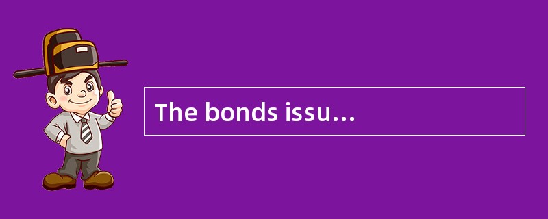 The bonds issued by ALS Corp. are currently priced at 108.00 and are option free. Based on a portfol