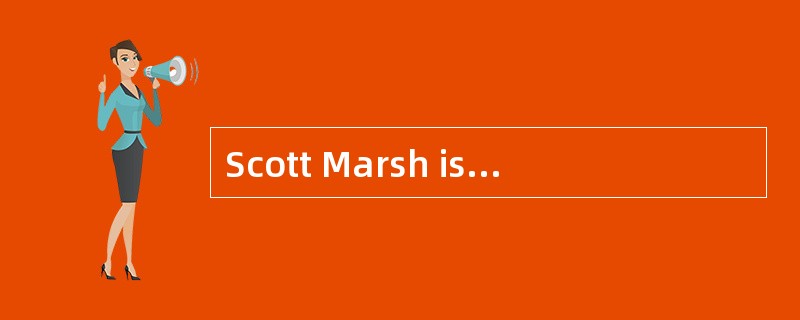 Scott Marsh is a research analyst for a brokerage firm following the computer industry. Joe Perry is