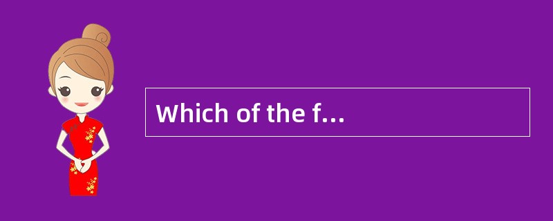 Which of the following is least likely to be a valid function/characteristic of money? Money: