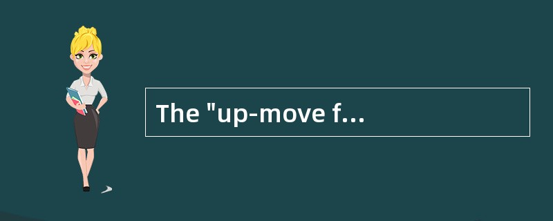 The "up-move factor" in a binomial tree is best described as: