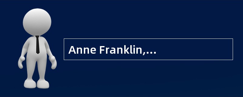 Anne Franklin, CFA, is an analyst who covers technology stocks for Medallion Investments. Franklin f