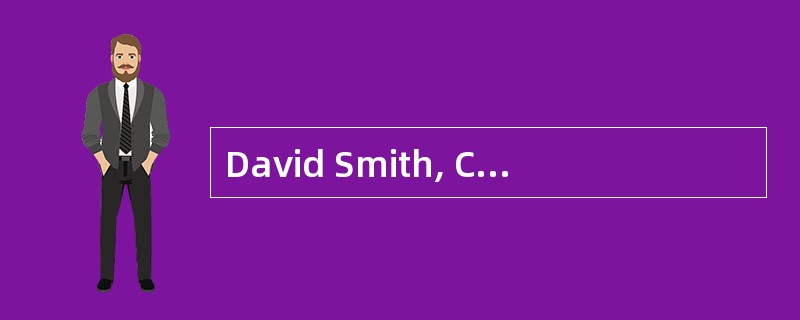 David Smith, CFA, suspects that a particular company's interest coverage ratio may be overstate