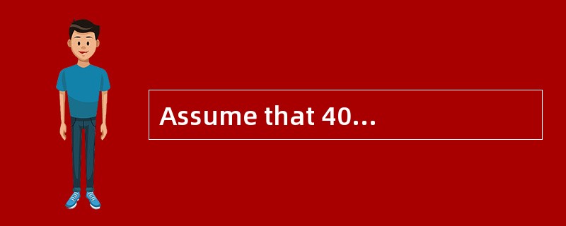 Assume that 40% of candidates who sit for the CFA? examination pass it the first time. Of a random s