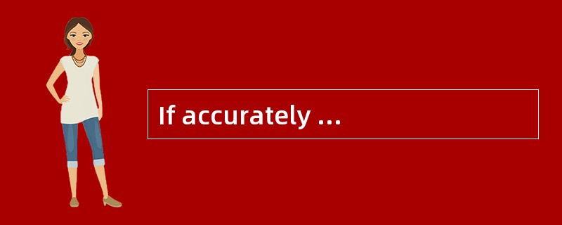 If accurately calculated, will the amount of accounting profit for a firm generally:<br />Be b