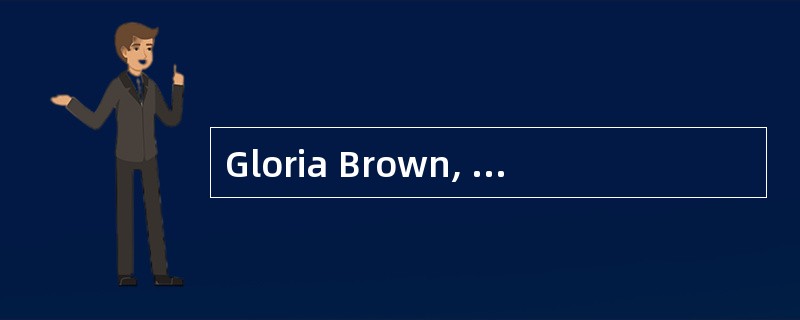 Gloria Brown, CFA, is the founder and portfolio manager of the Everglades Fund. In its first year th