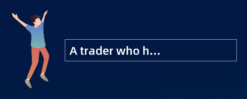 A trader who has bought a stock at $30 is concerned about a downside movement in the stock and would