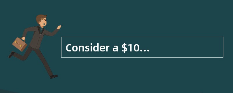 Consider a $100 par value bond, with an 8% coupon paid annually, maturing in 20 years. If the bond c