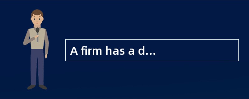 A firm has a dividend payout ratio of 40%, a net profit margin of 10%, an asset turnover of 0.9 time