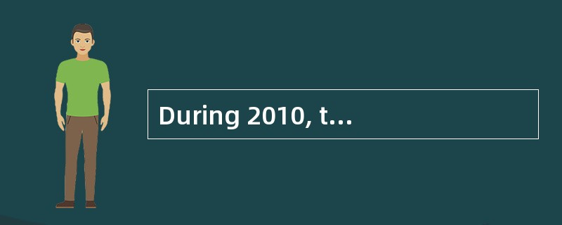 During 2010, the following events occurred at a company. The company:<br /><img border=&quo