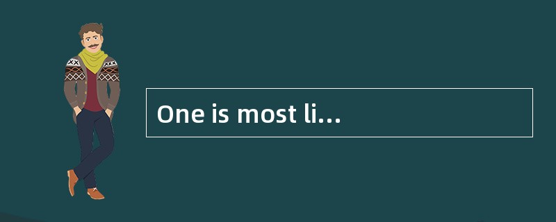 One is most likely to reject the null hypothesis when the p-value of the test statistic: