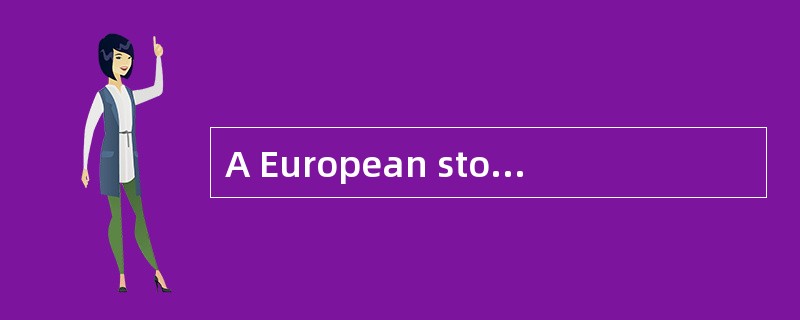 A European stock index call option has a strike price of $1160 and a time to expiration of 0.25 year