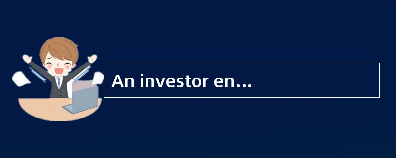 An investor entered into a margin purchase transaction. He purchased on margin 100 shares of stock p