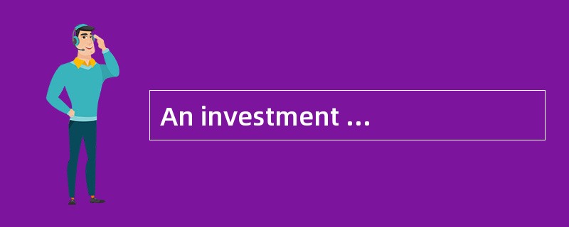 An investment project, with the same risk as the company, has an internal rate of return of 15 perce