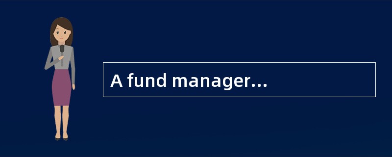 A fund manager would like to estimate the probability of a daily loss higher than 5% on the fund he