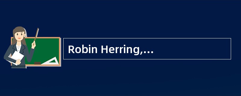 Robin Herring, CFA, is a government bond research analyst at an independent credit rating agency. A