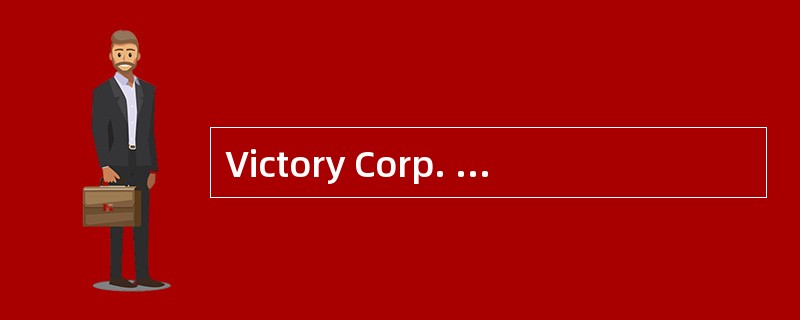 Victory Corp. received interest income from federally tax exempt bonds of $40,000 in the year 20X0.