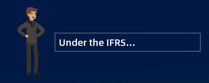 Under the IFRS Framework for the Preparation and Presentation of Financial Statements, it is most ap