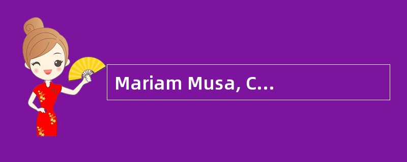 Mariam Musa, CFA, head of compliance at Dunfield Brokers, questions her colleague Omar Kassim, a CFA