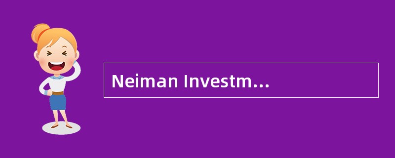 Neiman Investment Co. receives brokerage business from Pick Asset Management in exchange for referri