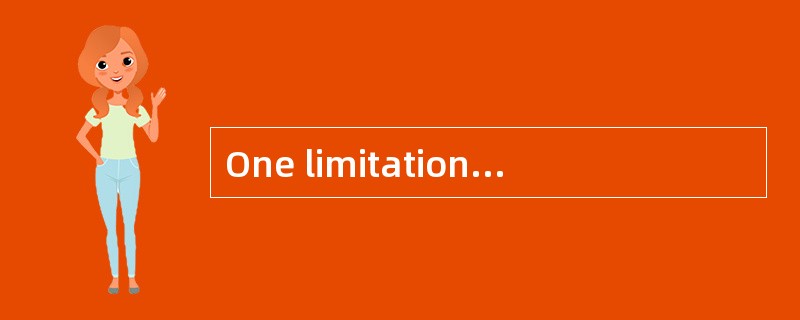 One limitation as to why using the average duration of the bonds in a portfolio does not properly re