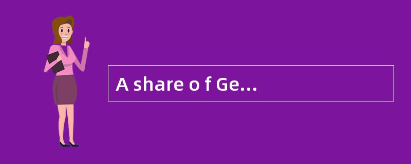 A share o f George Co. preferred stock i s selling for $65. It pays a dividend of $4.50 per year and