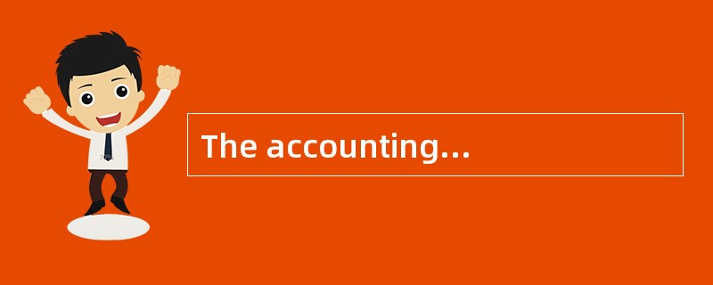 The accounting equation is least accurately stated as: