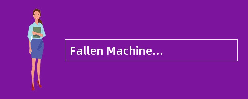 Fallen Machinery is investing $400 million in new industrial equipment. The present value of the fut