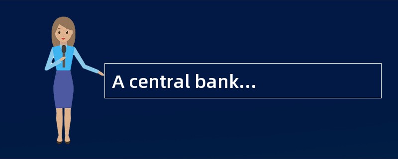 A central bank conducts monetary policy primarily by altering the: