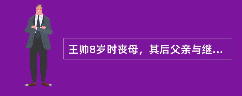 王帅8岁时丧母，其后父亲与继母李某结婚，王帅与祖母一起生活，受其抚养。王帅工作后，父亲去世，继母李某年老多病要求赡养，法院应判决王帅（　　）。