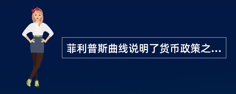 菲利普斯曲线说明了货币政策之间存在矛盾的是（）。