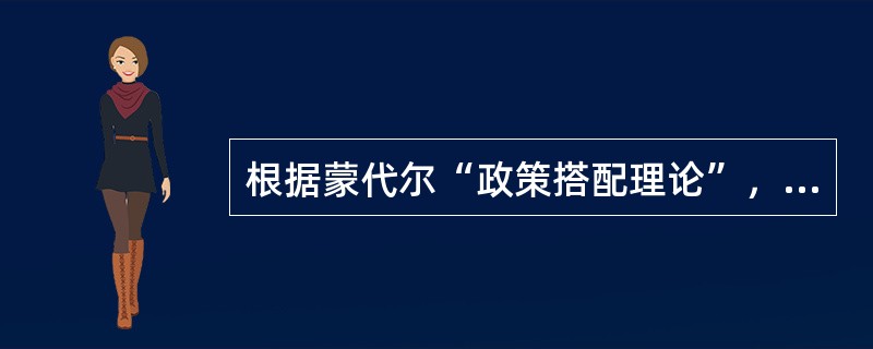 根据蒙代尔“政策搭配理论”，当一国同时面临通货膨胀和国际收支逆差时，应采取的最佳搭配政策是（）。