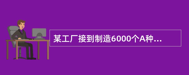 某工厂接到制造6000个A种零件、2000个B种零件的订货单，该厂共224名工人，每人制造5个A种零件与制造3个B种零件所用时间相同。现把全厂工人分成甲、乙两组分别制造A、B零件，并同时开始投入生产。