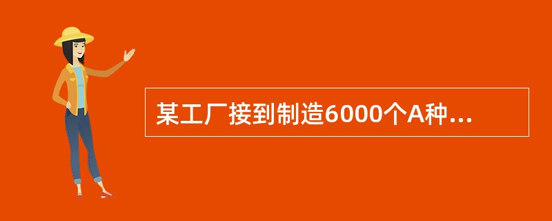 某工厂接到制造6000个A种零件、2000个B种零件的订货单，该厂共224名工人，每人制造5个A种零件与制造3个B种零件所用时间相同。现把全厂工人分成甲、乙两组分别制造A、B零件，并同时开始投入生产。