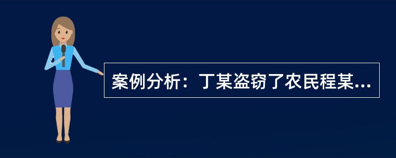 案例分析：丁某盗窃了农民程某的一个手提包，发现包里有大量现金和一把手枪。丁某将真相告诉了崔某，并将手枪交给崔某保管，崔某将手枪藏在家里。被举报后公安机关将二人抓获，并起获了部分赃款和手枪。因崔某患有严