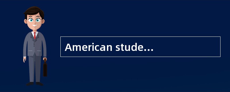 American students and Americans ___________ have the idea that weekends are the time for socializing
