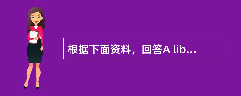 根据下面资料，回答A library is a place which people can find out almost anything. A person just needs library