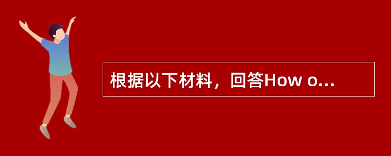 根据以下材料，回答How often do you let other people′snonsense change your mood? Do you let a bad driver, impo