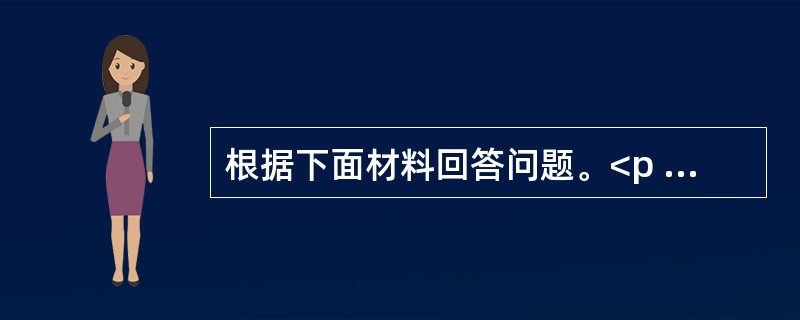 根据下面材料回答问题。<p class="MsoNormal "><img src="https://img.zhaotiba.com/fujian/2