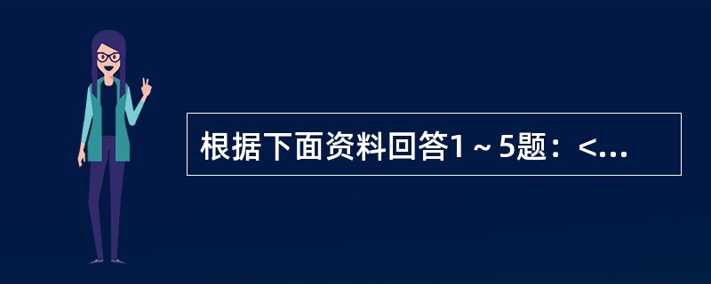 根据下面资料回答1～5题：<br />　 2009年末，我国就业人员总量达到77995万人，比2005年末增加了2170万人，随着城市化和工业化进程的不断推进，城镇吸纳就业的能力增强，促进